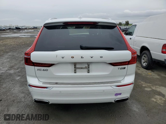 2018 Volvo XC60 Inscription with VIN LYVBR0DL7JB121258, listed as a Copart auction lot 86756784 with 48,708 mi miles and Salvage Title. Bid and sale history available at carsss.com. Image 6.