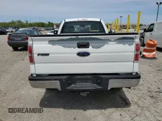 2010 Ford F-150 XL with VIN 1FTMF1CW2AKE74396, listed as a Copart auction lot 55518535 with 200,140 mi miles and Salvage title. Bid and sale history available at DreamBid. Image 6.