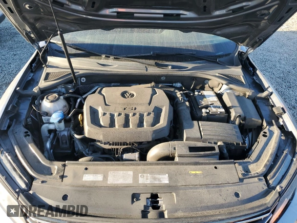 2019 Volkswagen Passat 2.0T Wolfsburg Edition with VIN 1VWLA7A33KC003338, listed as a Copart auction lot 46717605 with 51,313 mi miles and Salvage Title. Bid and sale history available at carsss.com. Image 11.