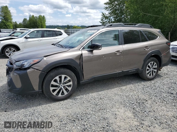 2024 Subaru Outback Premium with VIN 4S4BTAFC9R3103514, listed as a Copart auction lot 58248755 with 22,538 mi miles and Salvage title. Bid and sale history available at DreamBid. Image 1.