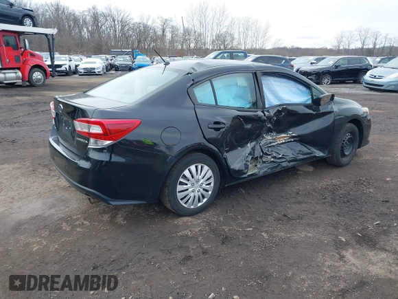 2020 Subaru Impreza with VIN 4S3GKAB69L3602396, listed as a IAAI auction lot 41621494 with 63,952 mi miles and . Bid and sale history available at DreamBid. Image 4.