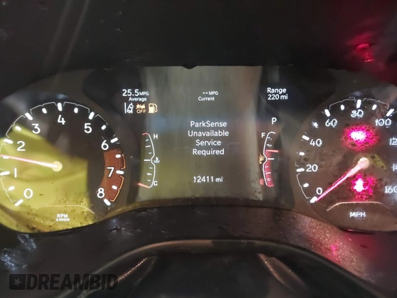 2024 Jeep Compass Limited with VIN 3C4NJDCN7RT584849, listed as a IAAI auction lot 41545117 with 12,411 mi miles and . Bid and sale history available at DreamBid. Image 7.