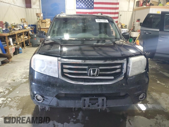 2014 Honda Pilot EX-L with VIN 5FNYF4H57EB041923, listed as a Copart auction lot 44611395 with 191,863 mi miles and Salvage Title. Bid and sale history available at DreamBid. Image 5.
