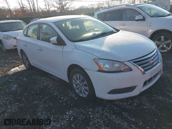 2015 Nissan Sentra SV z VIN 3N1AB7APXFL637060, wystawiony jako IAAI lot #41196960 z przebiegiem Nie podano mil oraz . Historia ofert i sprzedaży dostępna na DreamBid. Obrazek 1.