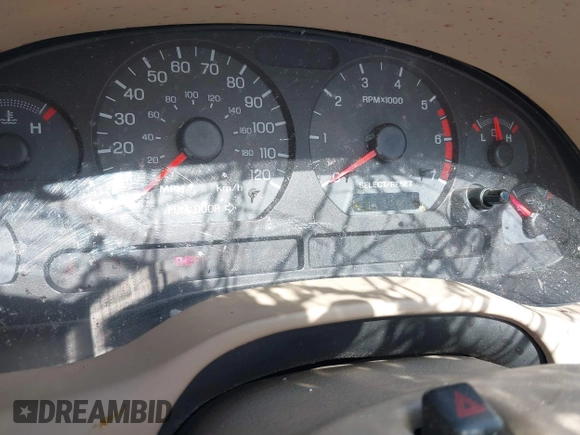 2003 Ford Mustang Deluxe z VIN 1FAFP44453F358762, wystawiony jako IAAI lot #42038789 z przebiegiem Nie podano mil oraz . Historia ofert i sprzedaży dostępna na DreamBid. Obrazek 7.