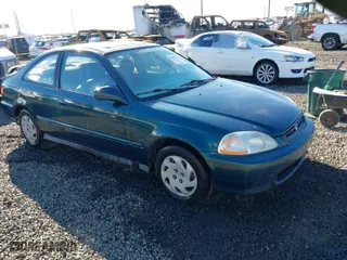 1997 Honda Civic EX with VIN 1HGEJ8244VL101888, listed as a IAAI auction lot 41407091 with 220008 miles. Bid and sale history available at carsss.com. Image 1.