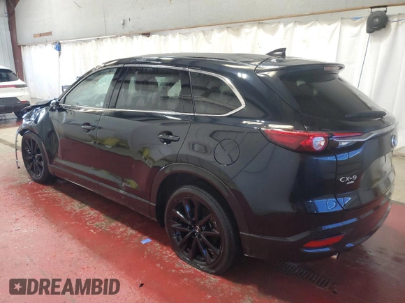 2023 Mazda CX-9 Touring Plus with VIN JM3TCBAY9P0658079, listed as a Copart auction lot 50730185 with 46,700 mi miles and Non repairable. Bid and sale history available at DreamBid. Image 2.