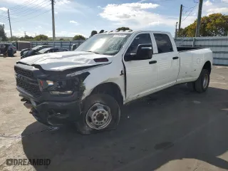 2023 Ram 3500 Tradesman with VIN 3C63RRGL4PG626039, listed as a Copart auction lot 87242484 with 52,649 mi miles and Salvage Title. Bid and sale history available at carsss.com. Image 1.