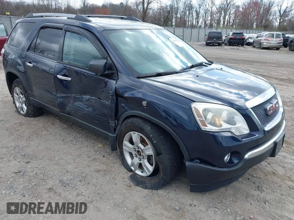 2012 GMC Acadia SLE with VIN 1GKKRPED8CJ229323, listed as a IAAI auction lot 41903266 with 114,543 mi miles. Bid and sale history available at carsss.com. Image 1.