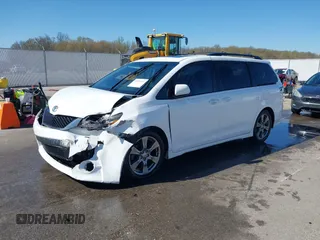 2017 Toyota Sienna SE with VIN 5TDXZ3DC8HS871148, listed as a IAAI auction lot 42035137 with 124,126 mi miles and . Bid and sale history available at DreamBid. Image 17.