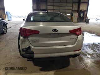 2013 Kia Optima EX with VIN 5XXGN4A72DG090968, listed as a Copart auction lot 44960454 with 140,938 mi miles and Salvage Title. Bid and sale history available at carsss.com. Image 6.