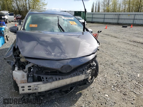 2017 Toyota Prius v Two with VIN JTDZN3EU4HJ058432, listed as a Copart auction lot 52978515 with Not Provided miles and Salvage Title. Bid and sale history available at carsss.com. Image 5.
