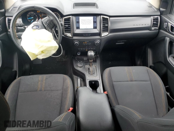 2023 Ford Ranger XL with VIN 1FTER4FH7PLE03501, listed as a Copart auction lot 59953735 with 16,161 mi miles and Salvage title. Bid and sale history available at DreamBid. Image 8.