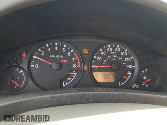 2006 Nissan Xterra SE with VIN 5N1AN08U56C550634, listed as a Copart auction lot 53160535 with 207,936 mi miles and Salvage title. Bid and sale history available at DreamBid. Image 9.