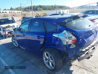 2014 Ford Focus ST with VIN 1FADP3L96EL374584, listed as a IAAI auction lot 41644629 with 90,607 mi miles and . Bid and sale history available at carsss.com. Image 3.