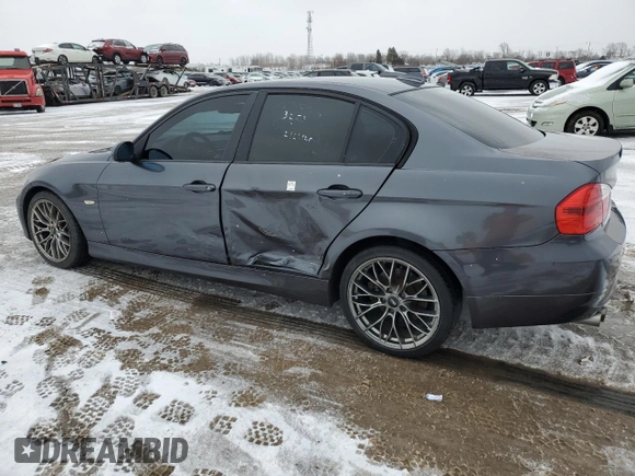 2006 BMW 3 Series 325xi with VIN WBAVD13576KT80097, listed as a Copart auction lot 47649225 with 248,723 mi miles and Salvage title. Bid and sale history available at DreamBid. Image 2.