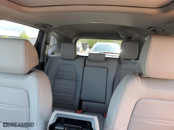 2022 Honda CR-V EX-L with VIN 2HKRW2H84NH670057, listed as a Copart auction lot 53267465 with 12,581 mi miles and Salvage Title. Bid and sale history available at carsss.com. Image 10.