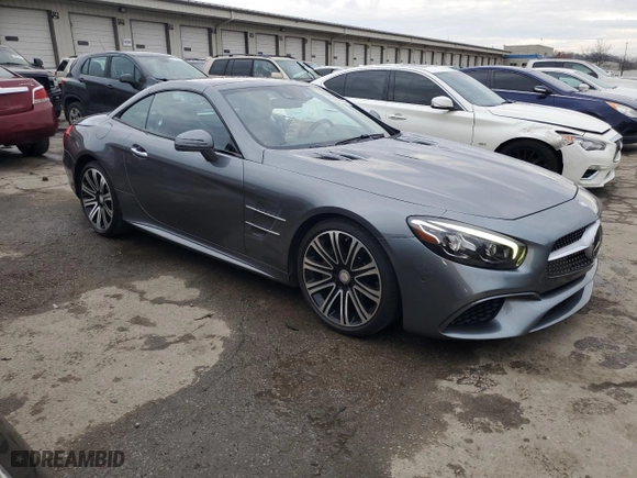 2017 Mercedes-Benz SL with VIN WDDJK6GAXHF046658, listed as a Copart auction lot 86495004 with NaN miles and Salvage Title. Bid and sale history available at carsss.com. Image 4.
