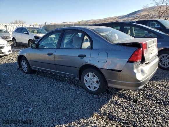 2005 Honda Civic Sdn VP with VIN 2HGES16395H623189, listed as a Copart auction lot 42743155 with 0 mi miles and Salvage Title. Bid and sale history available at carsss.com. Image 2.