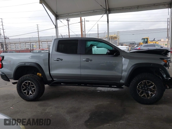 2024 Chevrolet Colorado 4WD ZR2 with VIN 1GCPTFEK9R1177298, listed as a IAAI auction lot 42064294 with 3,827 mi miles and . Bid and sale history available at DreamBid. Image 14.