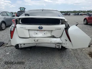 2016 Toyota Prius Two with VIN JTDKBRFU4G3505906, listed as a Copart auction lot 49041485 with 96,009 mi miles and Salvage Title. Bid and sale history available at DreamBid. Image 6.