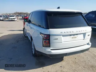 2019 Land Rover Range Rover HSE z VIN SALGS2SV3KA549081, wystawiony jako IAAI lot #41772535 z przebiegiem 122 510 mil mil oraz . Historia ofert i sprzedaży dostępna na DreamBid. Obrazek 3.