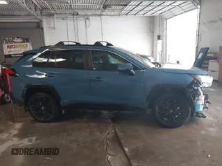 2022 Toyota RAV4 Hybrid SE with VIN 4T3T6RFV3NU089343, listed as a IAAI auction lot 41223554 with 50,589 mi miles and . Bid and sale history available at DreamBid. Image 13.
