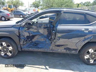 2024 Hyundai Kona SEL with VIN KM8HBCAB2RU115635, listed as a IAAI auction lot 42061412 with 16,011 mi miles. Bid and sale history available at carsss.com. Image 6.