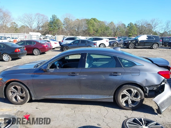 2019 Honda Accord EX-L with VIN 1HGCV2F54KA019825, listed as a IAAI auction lot 41208998 with 105,054 mi miles and . Bid and sale history available at DreamBid. Image 14.