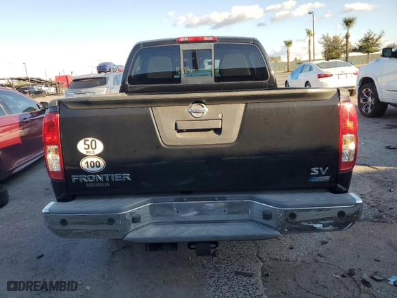 2018 Nissan Frontier S with VIN 1N6DD0ER7JN704422, listed as a Copart auction lot 84952104 with 123,676 mi miles and Salvage Title. Bid and sale history available at carsss.com. Image 6.