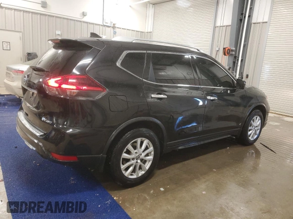 2018 Nissan Rogue SV with VIN KNMAT2MV3JP540464, listed as a Copart auction lot 46167135 with 90,639 mi miles and Salvage Title. Bid and sale history available at carsss.com. Image 3.