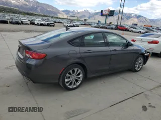 2015 Chrysler 200 S with VIN 1C3CCCDG2FN711678, listed as a Copart auction lot 53299155 with 114,535 mi miles and Salvage Title. Bid and sale history available at carsss.com. Image 3.