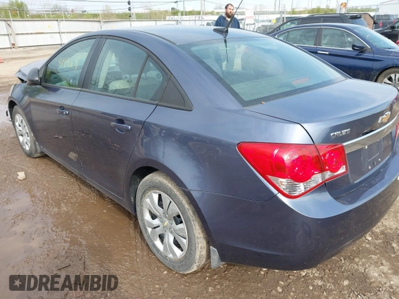 2014 Chevrolet Cruze LS with VIN 1G1PA5SH4E7148929, listed as a IAAI auction lot 41995641 with 176,229 mi miles and . Bid and sale history available at DreamBid. Image 3.