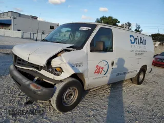 2003 Ford Econoline Cargo z VIN 1FTRE14273HA08659, wystawiony jako Copart lot #84147304 z przebiegiem 163 898 mil mil oraz Szkoda całkowita • Salvage title. Historia ofert i sprzedaży dostępna na DreamBid. Obrazek 1.