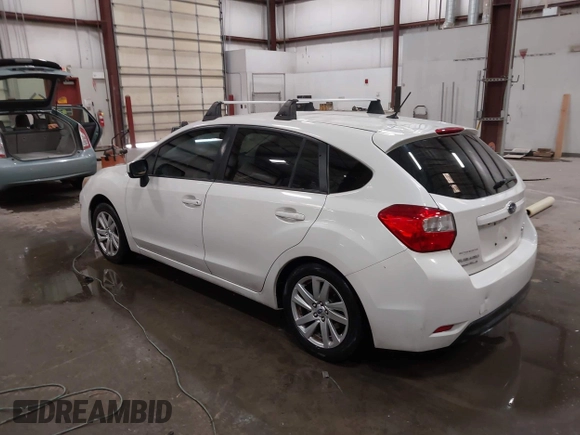 2015 Subaru Impreza Premium with VIN JF1GPAC64FH272292, listed as a IAAI auction lot 42189917 with 125,386 mi miles and . Bid and sale history available at DreamBid. Image 3.