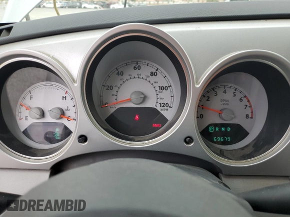2008 Chrysler PT Cruiser Limited with VIN 3A8FY68858T122392, listed as a Copart auction lot 87482544 with 69,679 mi miles and Salvage title. Bid and sale history available at DreamBid. Image 9.