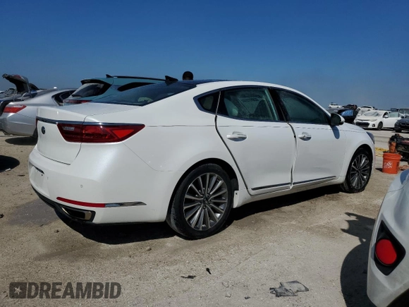 2017 Kia Cadenza Premium with VIN KNALC4J15H5052237, listed as a Copart auction lot 73831934 with 15,915 mi miles and Non Repairable. Bid and sale history available at carsss.com. Image 3.