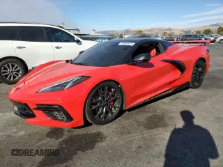 2024 Chevrolet Corvette 1LT z VIN 1G1YA3D44R5103526, wystawiony jako Copart lot #78544874 z przebiegiem 6 153 mil mil oraz Szkoda całkowita • Salvage title. Historia ofert i sprzedaży dostępna na DreamBid. Obrazek 1.