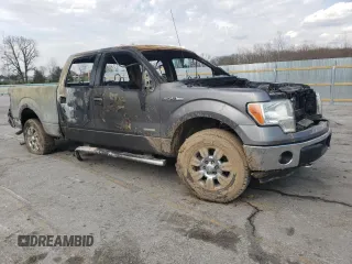 2011 Ford F-150 XLT with VIN 1FTFW1ETXBFC86814, listed as a Copart auction lot 50902165 with Not Provided miles and Salvage Title. Bid and sale history available at carsss.com. Image 4.