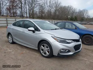 2017 Chevrolet Cruze LT with VIN 1G1BE5SM1H7259826, listed as a IAAI auction lot 41717392 with 196,424 mi miles. Bid and sale history available at carsss.com. Image 1.