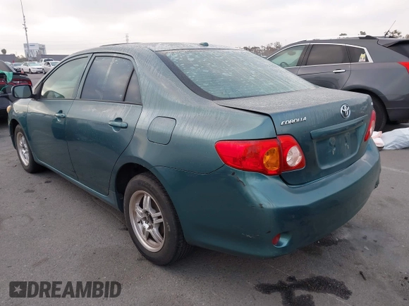 2009 Toyota Corolla with VIN 1NXBU40E39Z047881, listed as a IAAI auction lot 42078719 with 204,258 mi miles. Bid and sale history available at carsss.com. Image 3.