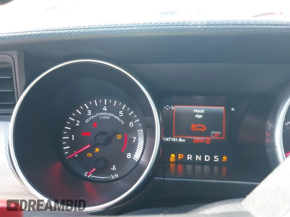 2019 Ford Mustang EcoBoost с VIN 1FA6P8TH4K5200283, выставлен на аукционе IAAI как лот 40826151 с пробегом 47 151 миль миль и . История ставок и продаж доступна на DreamBid. Изображение 15.