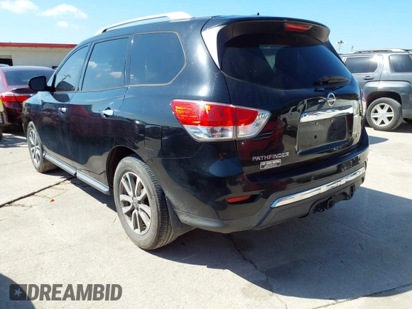 2014 Nissan Pathfinder SV with VIN 5N1AR2MN2EC658657, listed as a IAAI auction lot 42081432 with 170,905 mi miles. Bid and sale history available at carsss.com. Image 3.