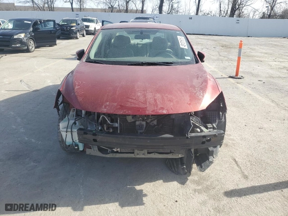 2014 Nissan Sentra SV with VIN 3N1AB7AP7EY303876, listed as a Copart auction lot 48101615 with 122,309 mi miles and Salvage Title. Bid and sale history available at carsss.com. Image 5.