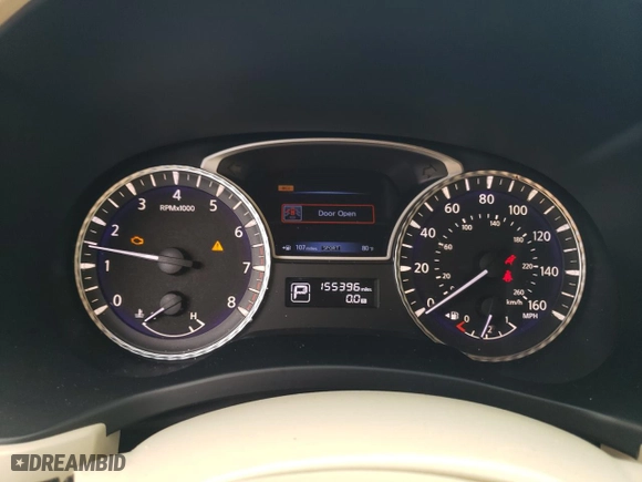 2013 Infiniti JX35 with VIN 5N1AL0MN6DC317119, listed as a Copart auction lot 74642424 with 155,396 mi miles and Salvage Title. Bid and sale history available at carsss.com. Image 9.