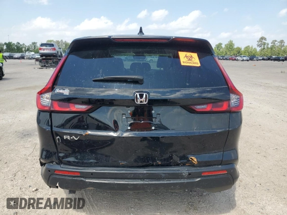 2024 Honda CR-V EX-L with VIN 2HKRS3H76RH324865, listed as a Copart auction lot 53109965 with 12,152 mi miles and Salvage Title. Bid and sale history available at DreamBid. Image 6.