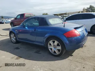 2003 Audi TT with VIN TRUTC28N831009114, listed as a Copart auction lot 46265735 with 109,686 mi miles and Clean Title. Bid and sale history available at carsss.com. Image 2.