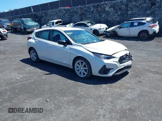 2024 Subaru Impreza with VIN JF1GUABC7R8281976, listed as a IAAI auction lot 41874284 with 43,178 mi miles and . Bid and sale history available at DreamBid. Image 1.