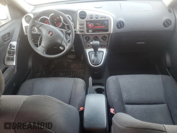 2005 Pontiac Vibe z VIN 5Y2SL638X5Z404544, wystawiony jako Copart lot #42748695 z przebiegiem 209 872 mil mil oraz Nie do naprawy. Historia ofert i sprzedaży dostępna na DreamBid. Obrazek 8.