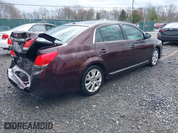 2012 Toyota Avalon with VIN 4T1BK3DB7CU451855, listed as a IAAI auction lot 41964456 with 153,921 mi miles and . Bid and sale history available at DreamBid. Image 4.